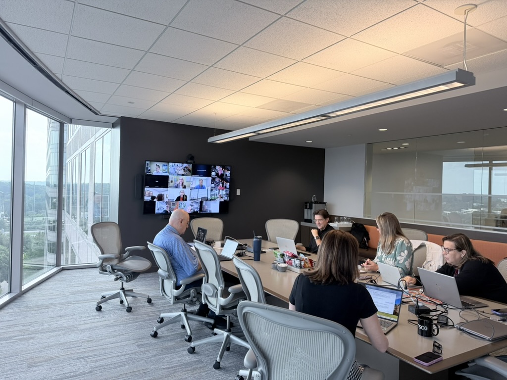 TSCG team in an AI Leadership Kickstart working session