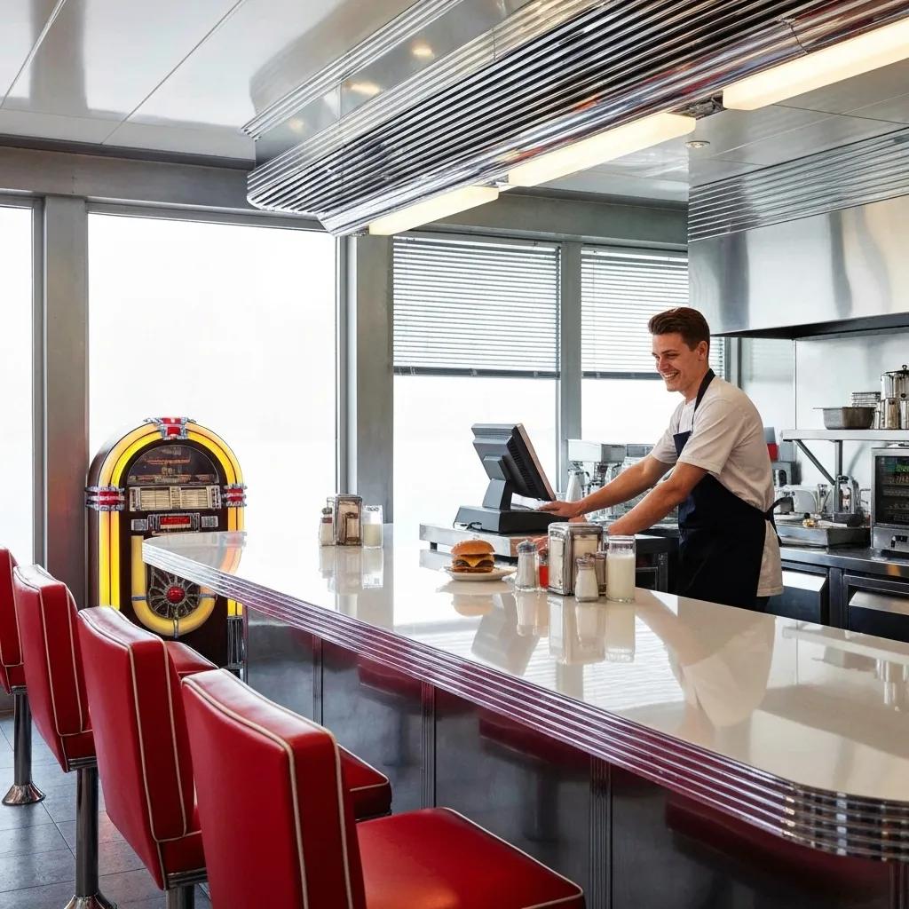 Construction manager using a tablet to analyze risk data, surrounded by IoT devices on site
